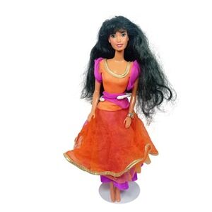 1995 Mattel Disney Gypsy Dancing Esmeralda Fashion Doll Hunchback of Notre Dame